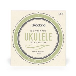 D ADDARIO EJ87S Titanium Sopran Ukulele