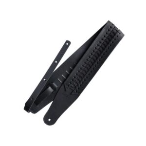 GITARRENGURT Richter Paul Landers Schwarz Gurt #1631 <BR> <BR>