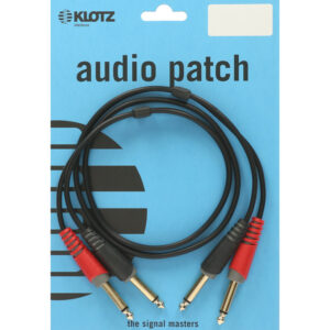 KLOTZ AT-JJ0100 Twincable 1m Kli<Kli