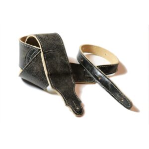 FRANKLIN 2.5” Slate Distressed Leather/Natural Stitching <BR>