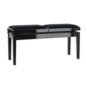 KLAVIERBANK GEWA Deluxe Doppelt Schwarz hochglanz