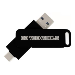 DJ Techtools Chroma Drive USB 128 GB Black