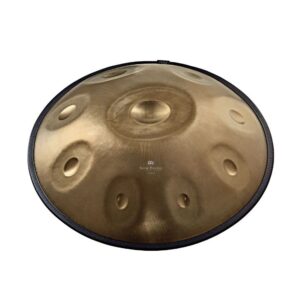 MEINL HPSTL90 Sonic Energy Sensory Handpan Edelstahl D Kurd 9 Töne 440 Hz - Vintage Gold