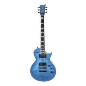 ESP Original Eclipse CTM Custom Blue Liquid Metal