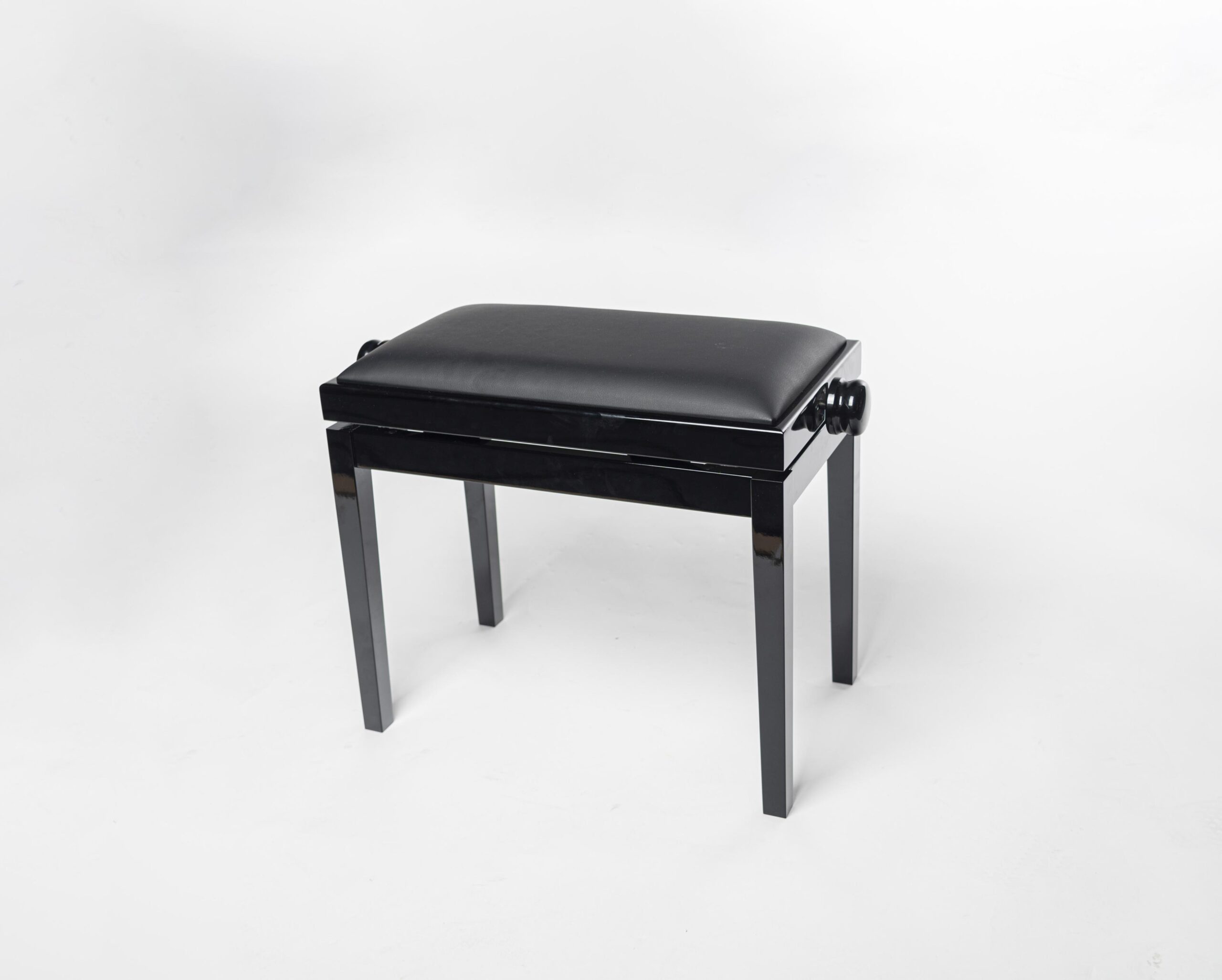 KLAVIERBANK DISCACCIATI Schwarz Hochglanz/Vinyl Schwarz-2