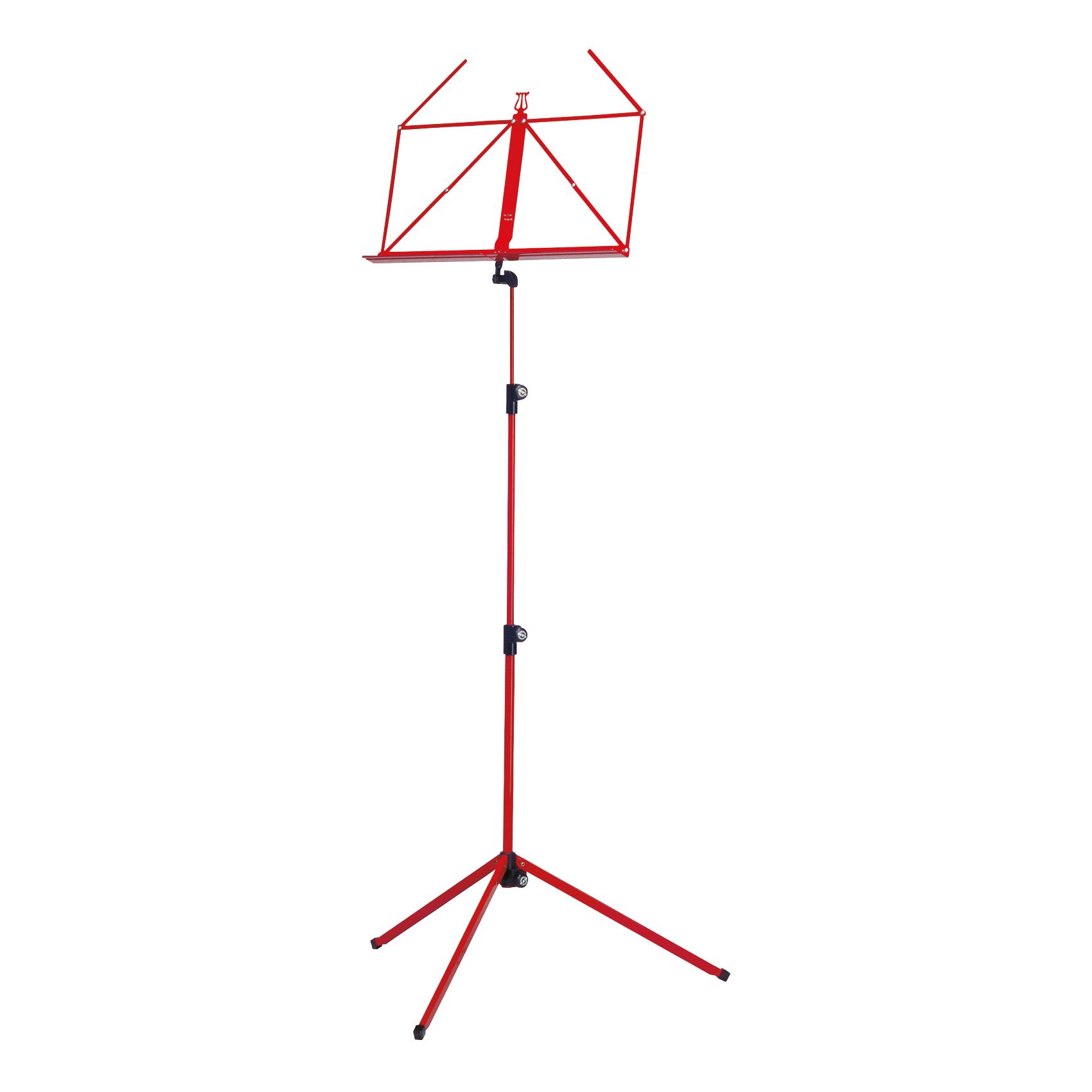 K&M 100/1 Notenpult rot-1