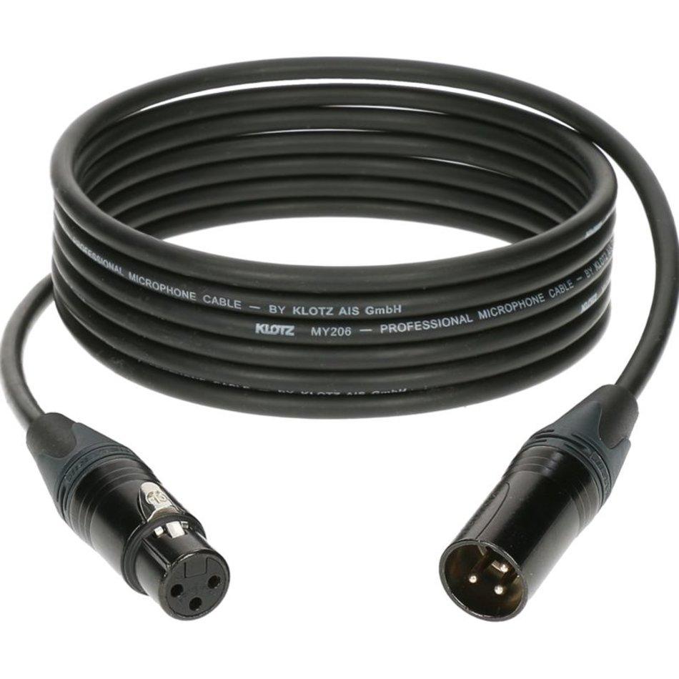 KLOTZ M1FM1N0750 XLR>XLR Mikrokabel 7.5m Neutrik-Stecker-2