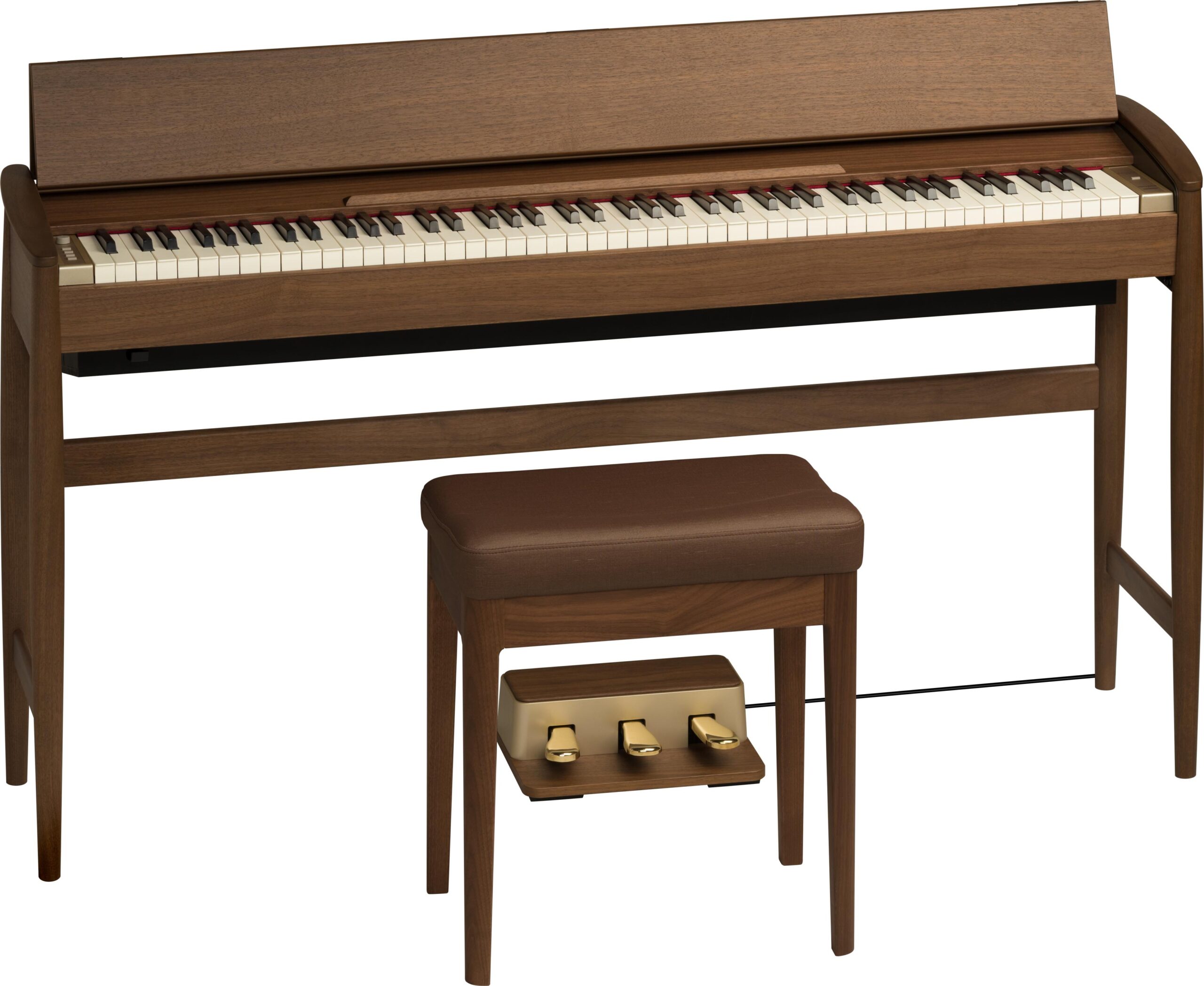 ROLAND KIYOLA KF-10 KWX Walnuss dunkel Digitalpiano-1