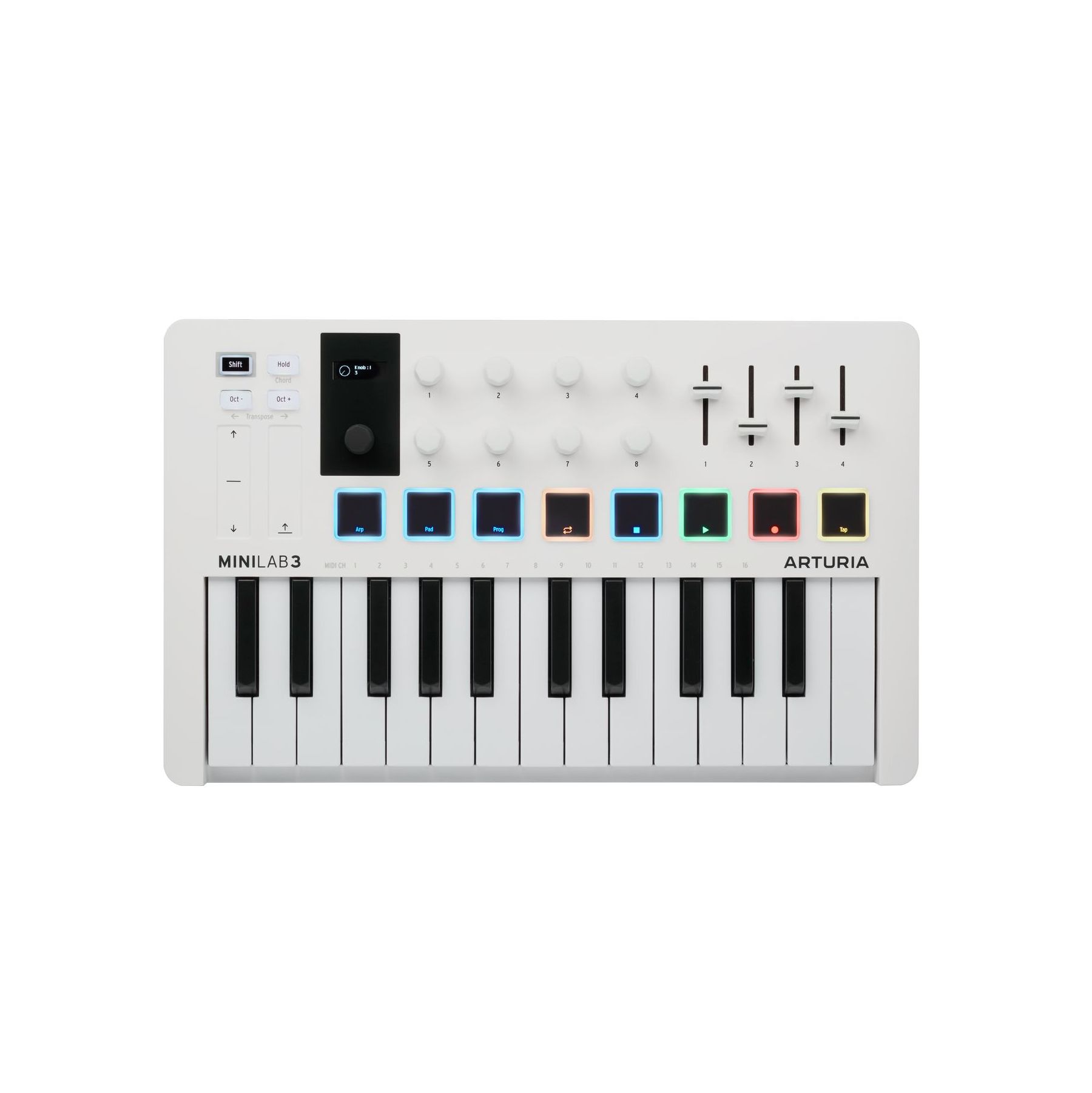 ARTURIA MiniLab 3 White 25T-1