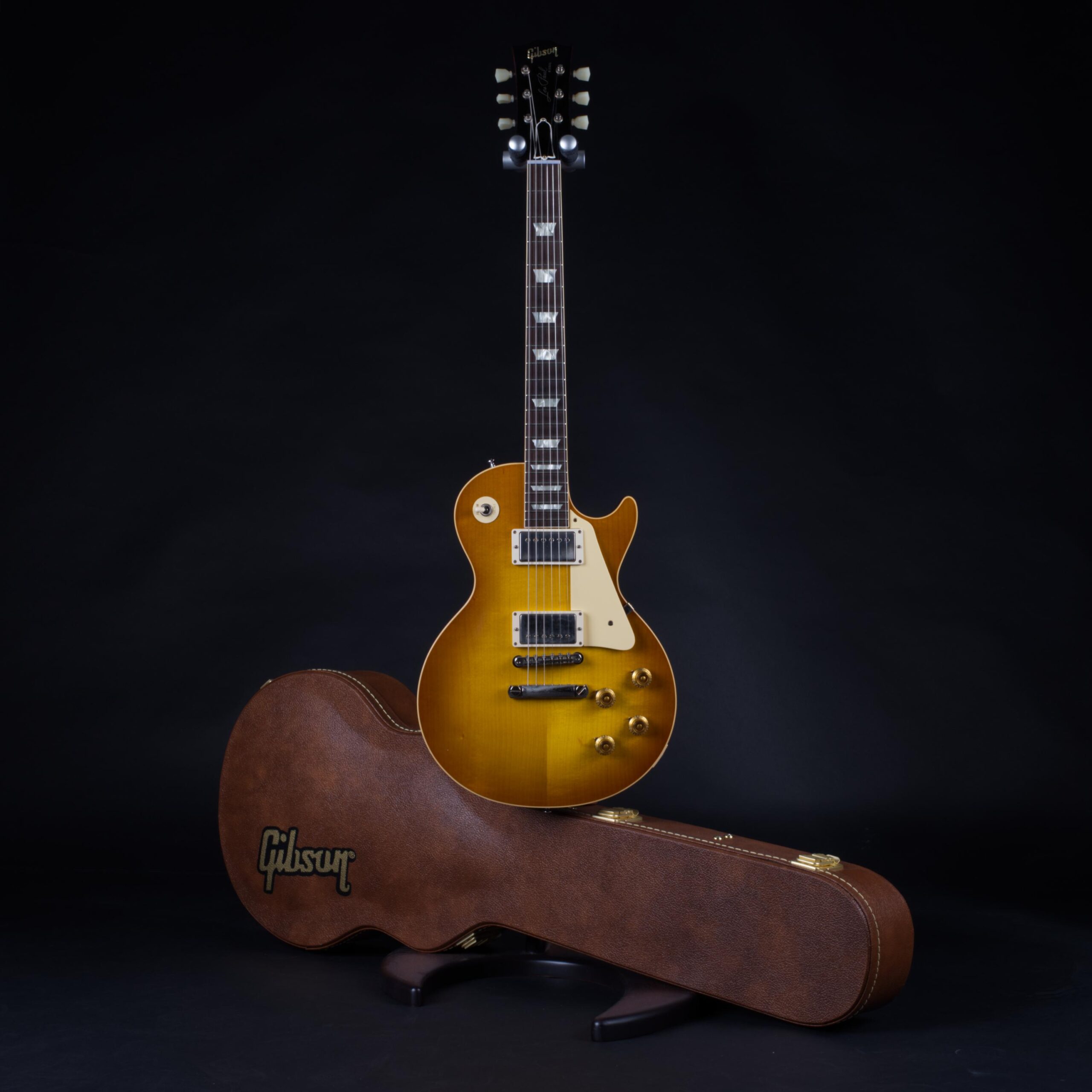 GIBSON 1958 Les Paul Standard Reissue VOS Lemon Burst Abverkauf!-1
