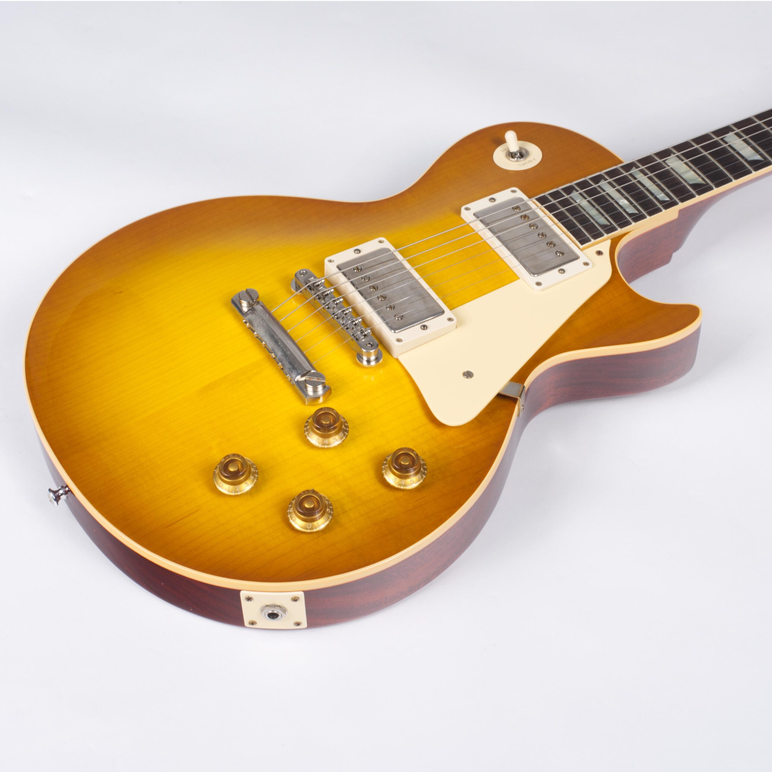 GIBSON 1958 Les Paul Standard Reissue VOS Lemon Burst Abverkauf!-4