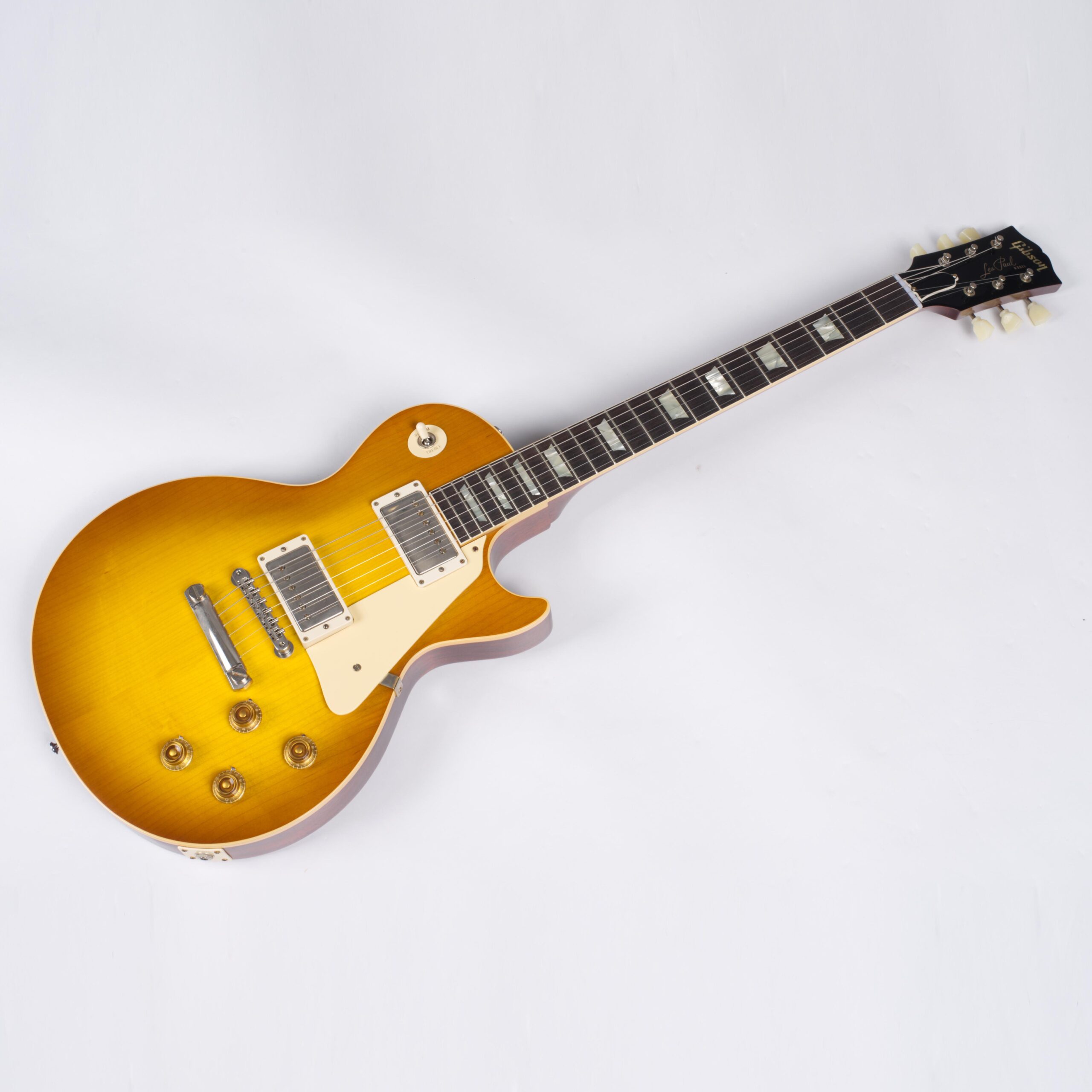 GIBSON 1958 Les Paul Standard Reissue VOS Lemon Burst Abverkauf!-6
