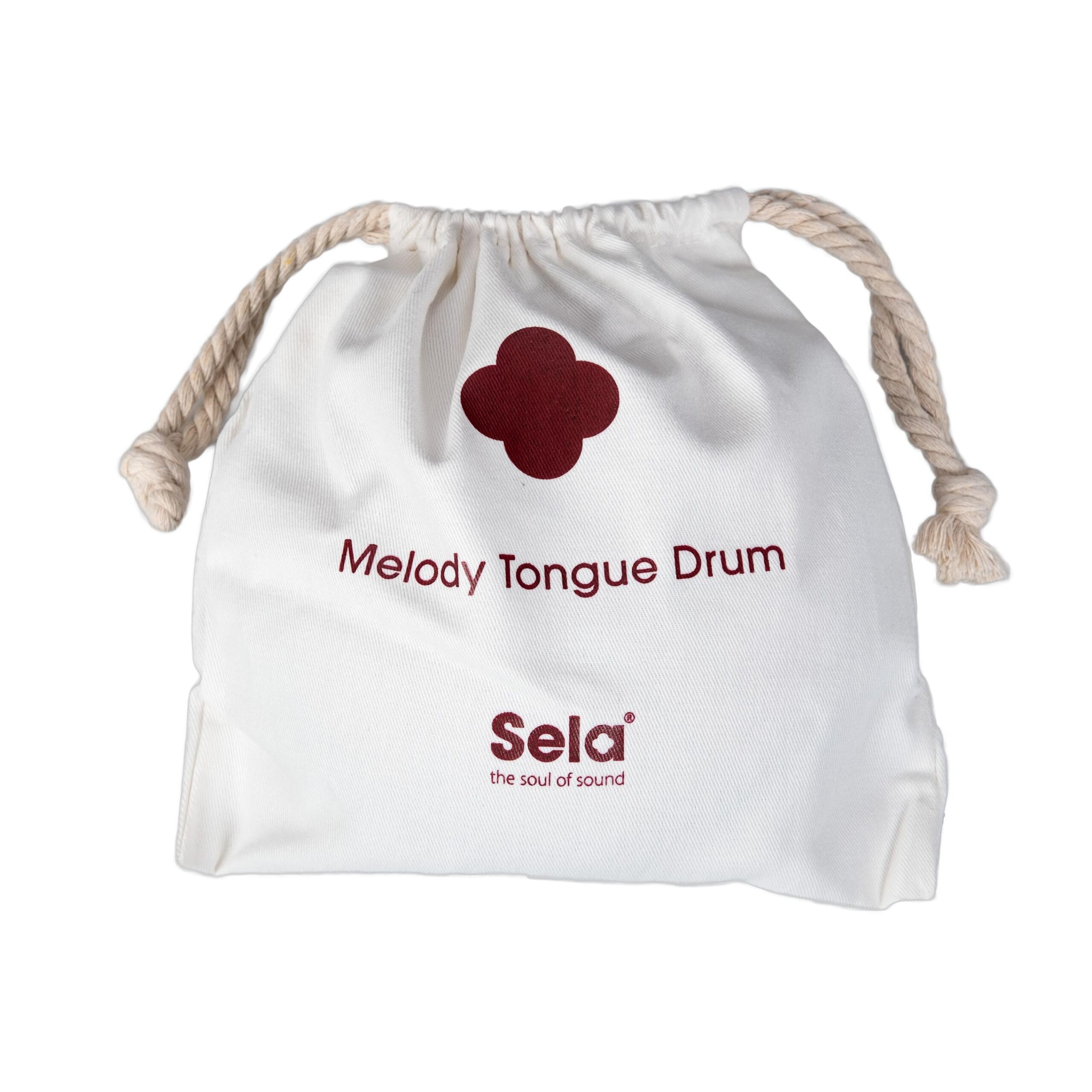 SELA Melody Tongue Drum 6“ F Minor Pentatonic Red-6