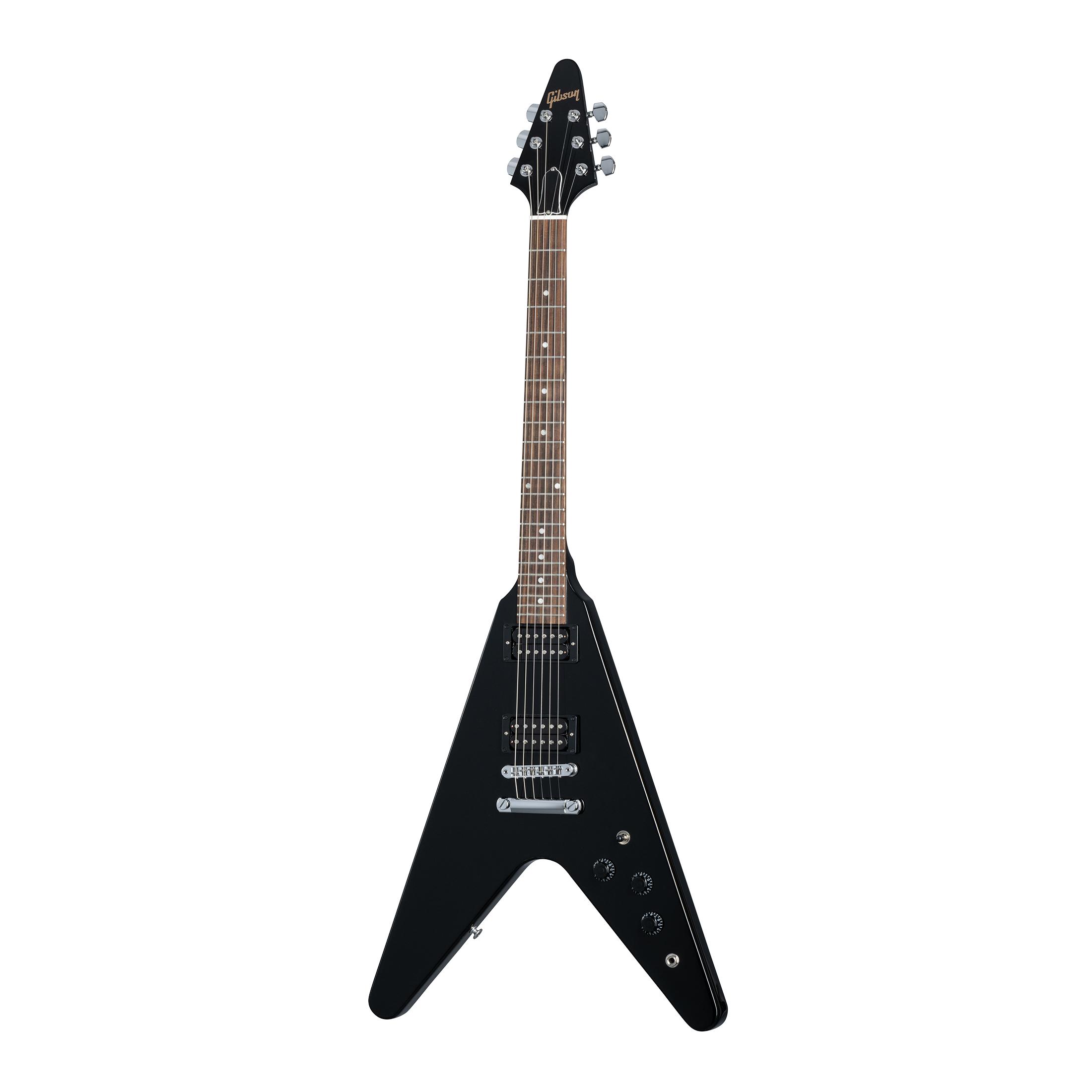 GIBSON '80s Flying V Ebony-1