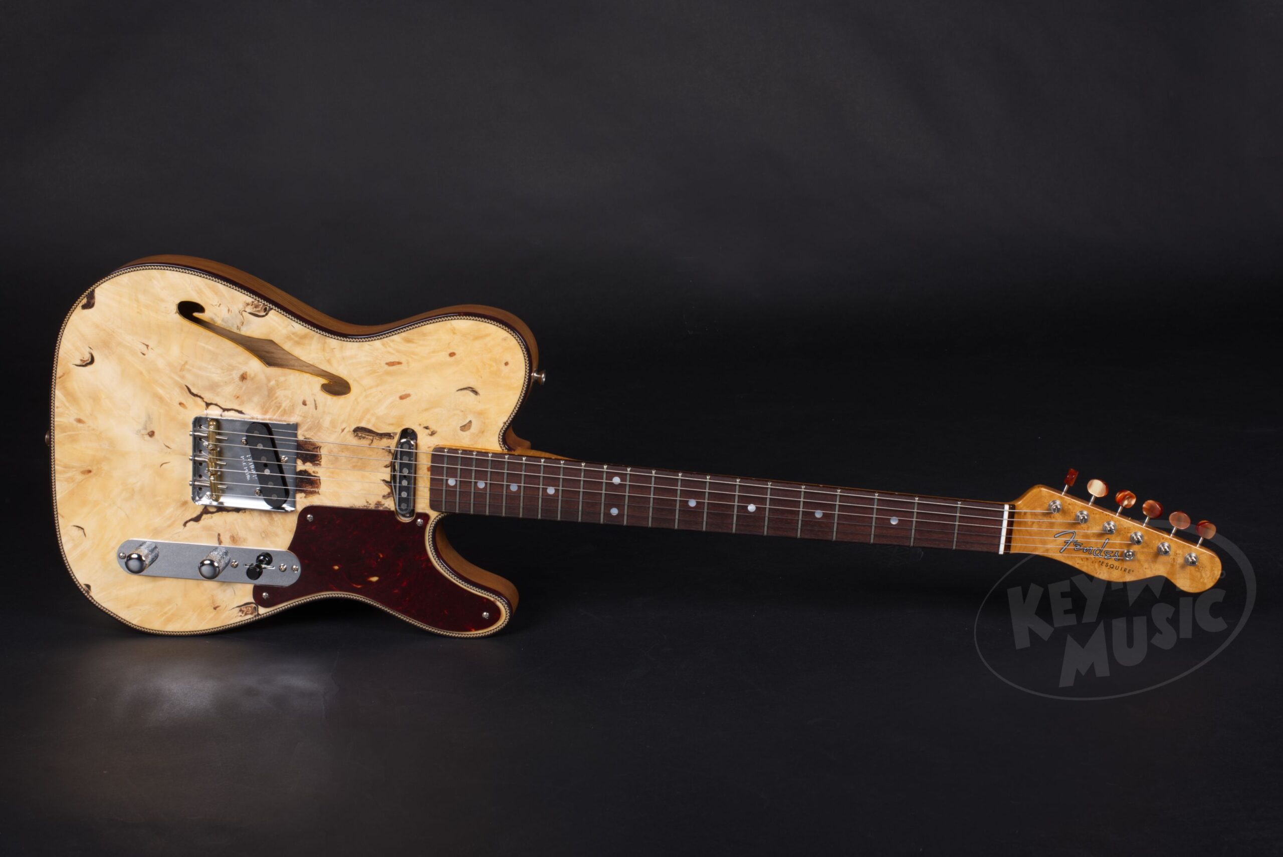 FENDER Custom Shop Artisan Buckeye Burl Double Esquire-3