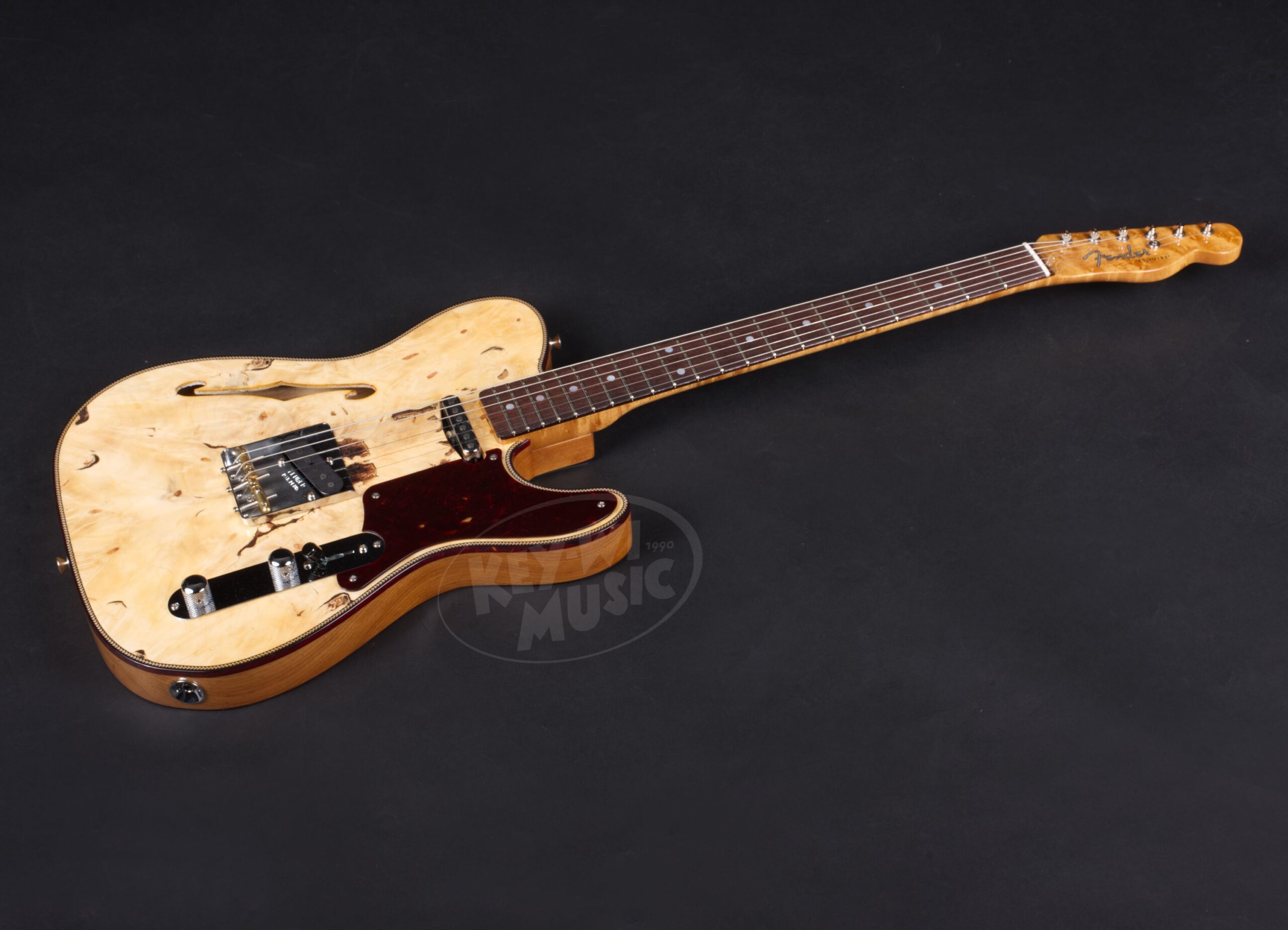 FENDER Custom Shop Artisan Buckeye Burl Double Esquire-4