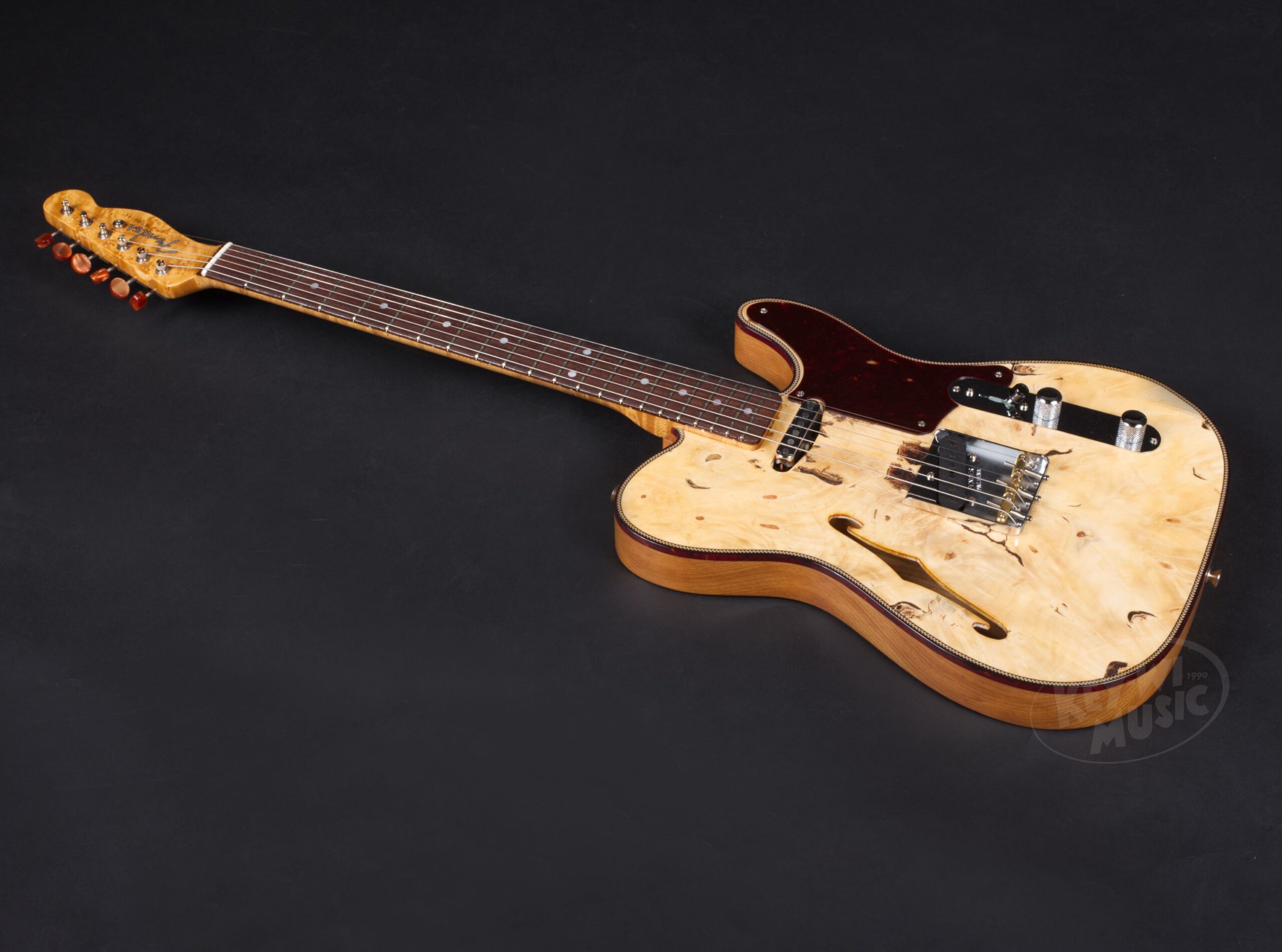 FENDER Custom Shop Artisan Buckeye Burl Double Esquire-5