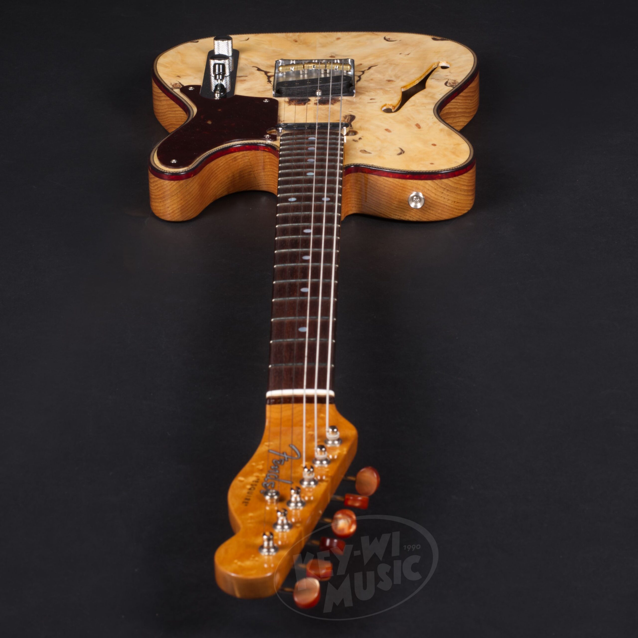 FENDER Custom Shop Artisan Buckeye Burl Double Esquire-7