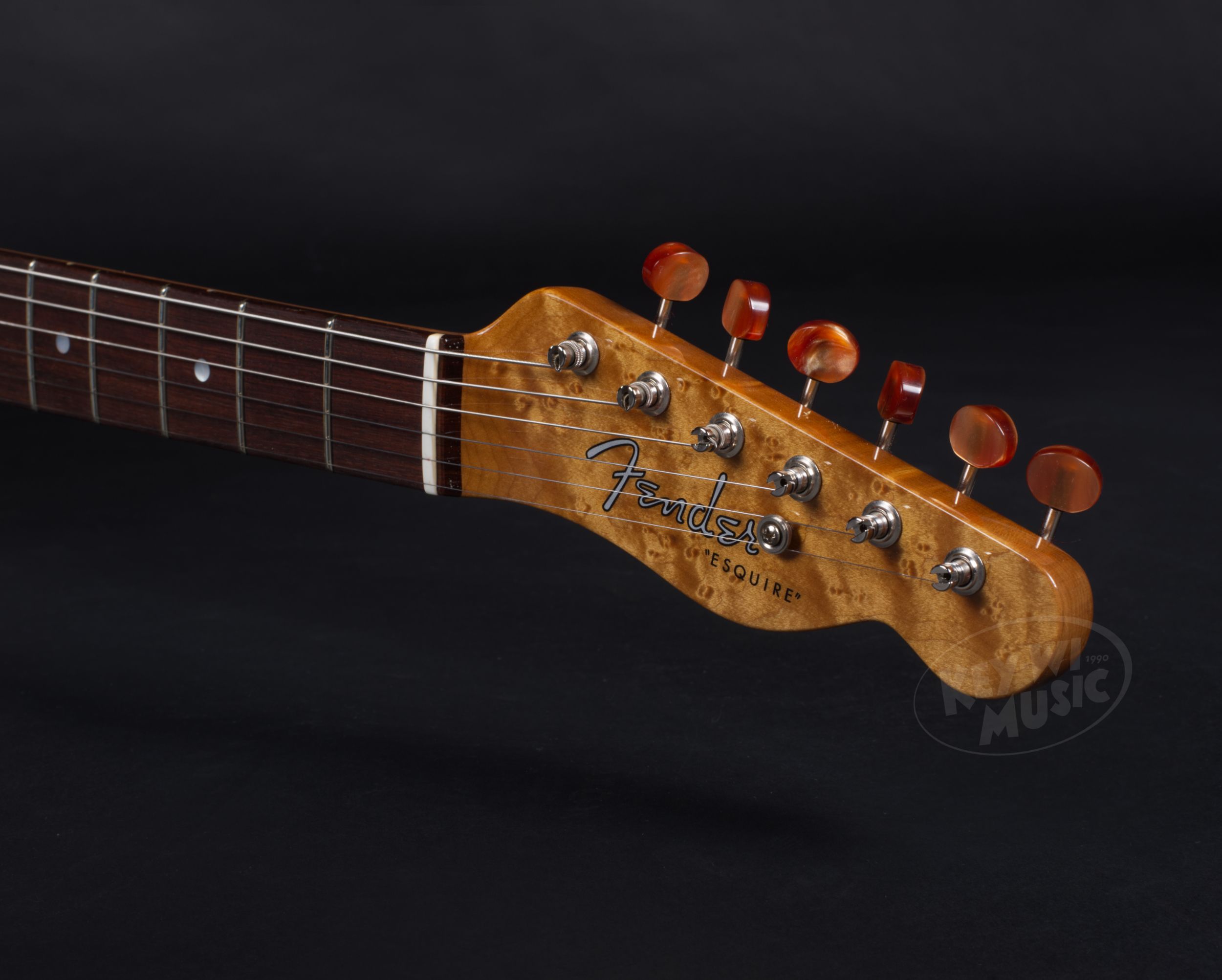 FENDER Custom Shop Artisan Buckeye Burl Double Esquire-11