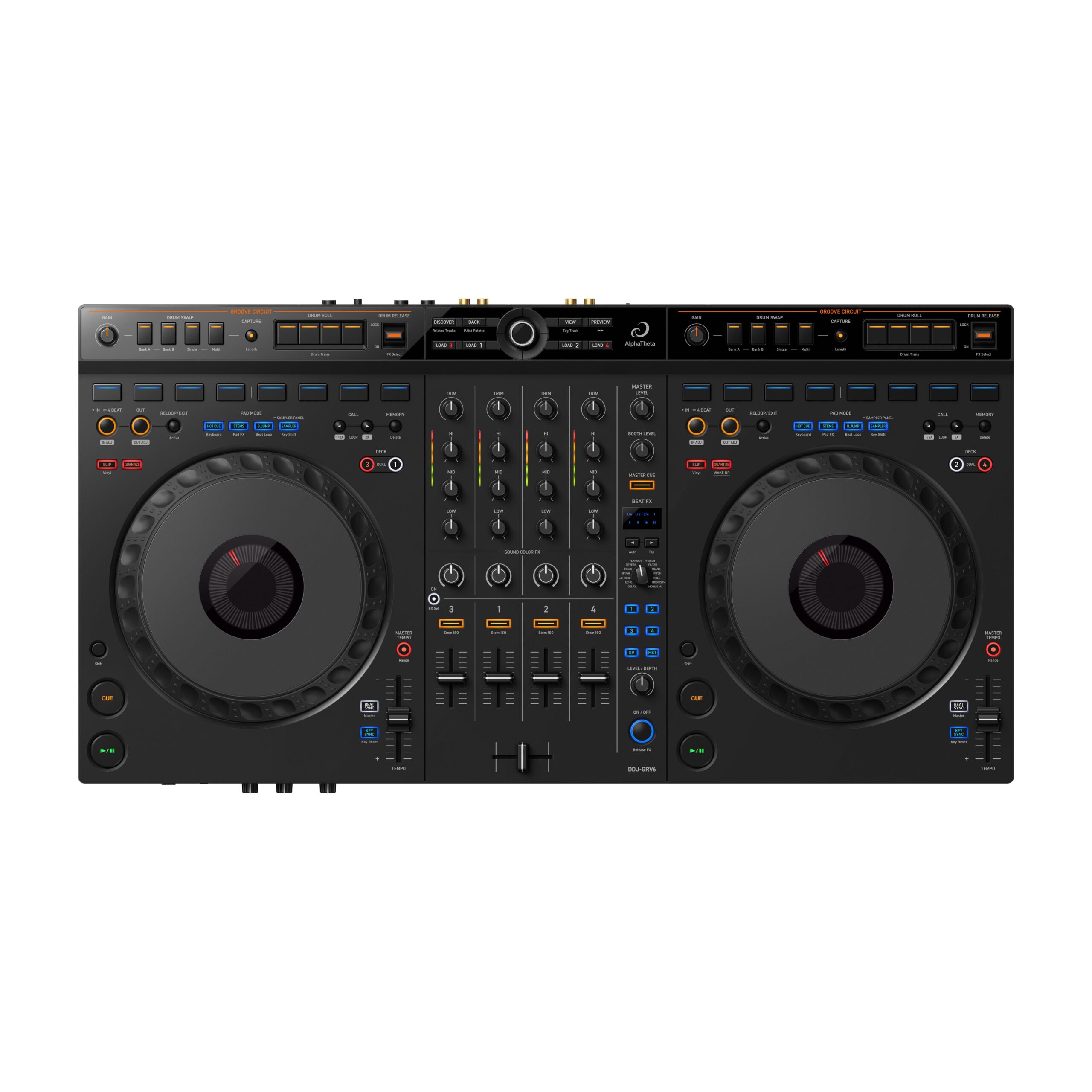 AlphaTheta DDJ-GRV6-1