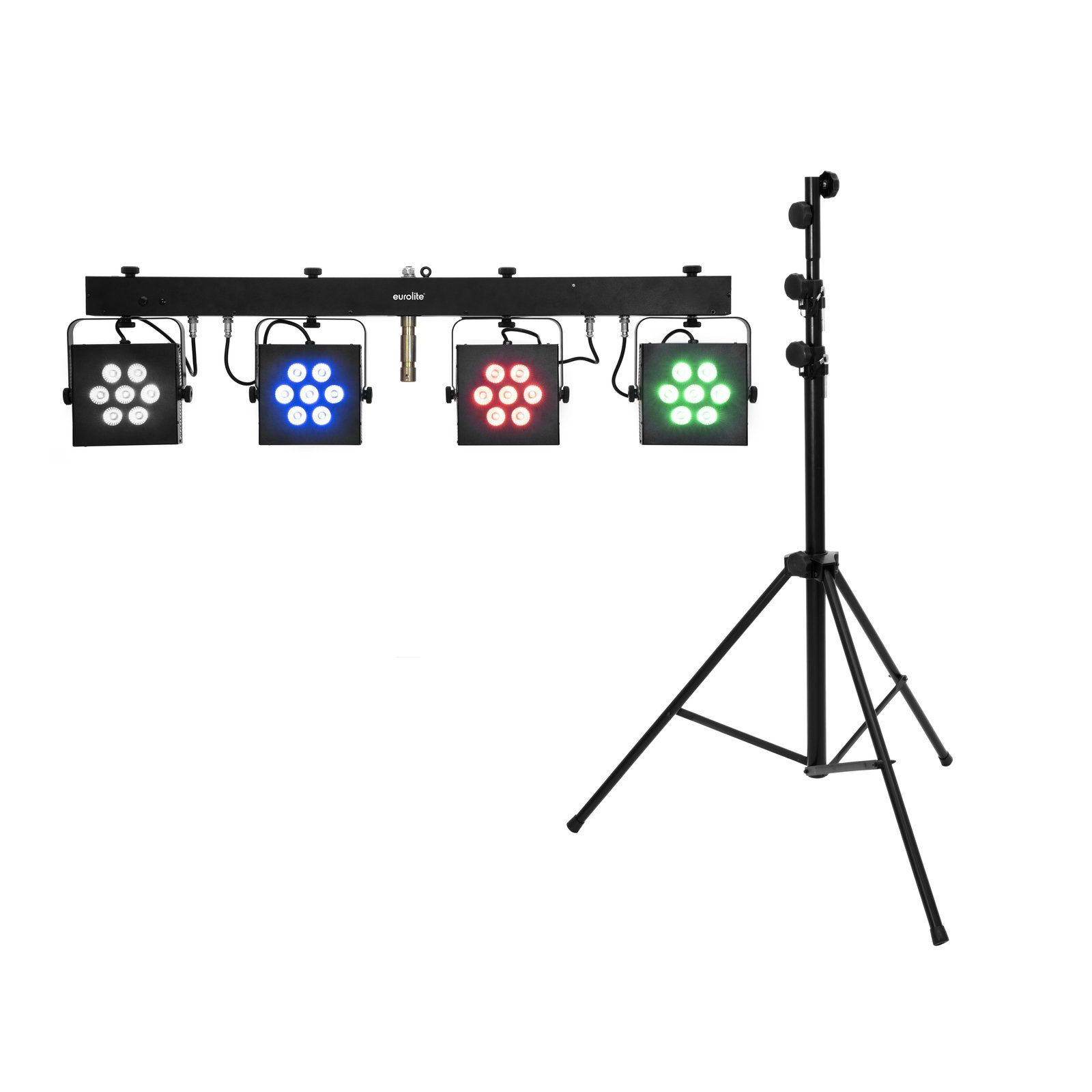 EUROLITE LED KLS-3002+STV60 Set mit Stahlstativ-1