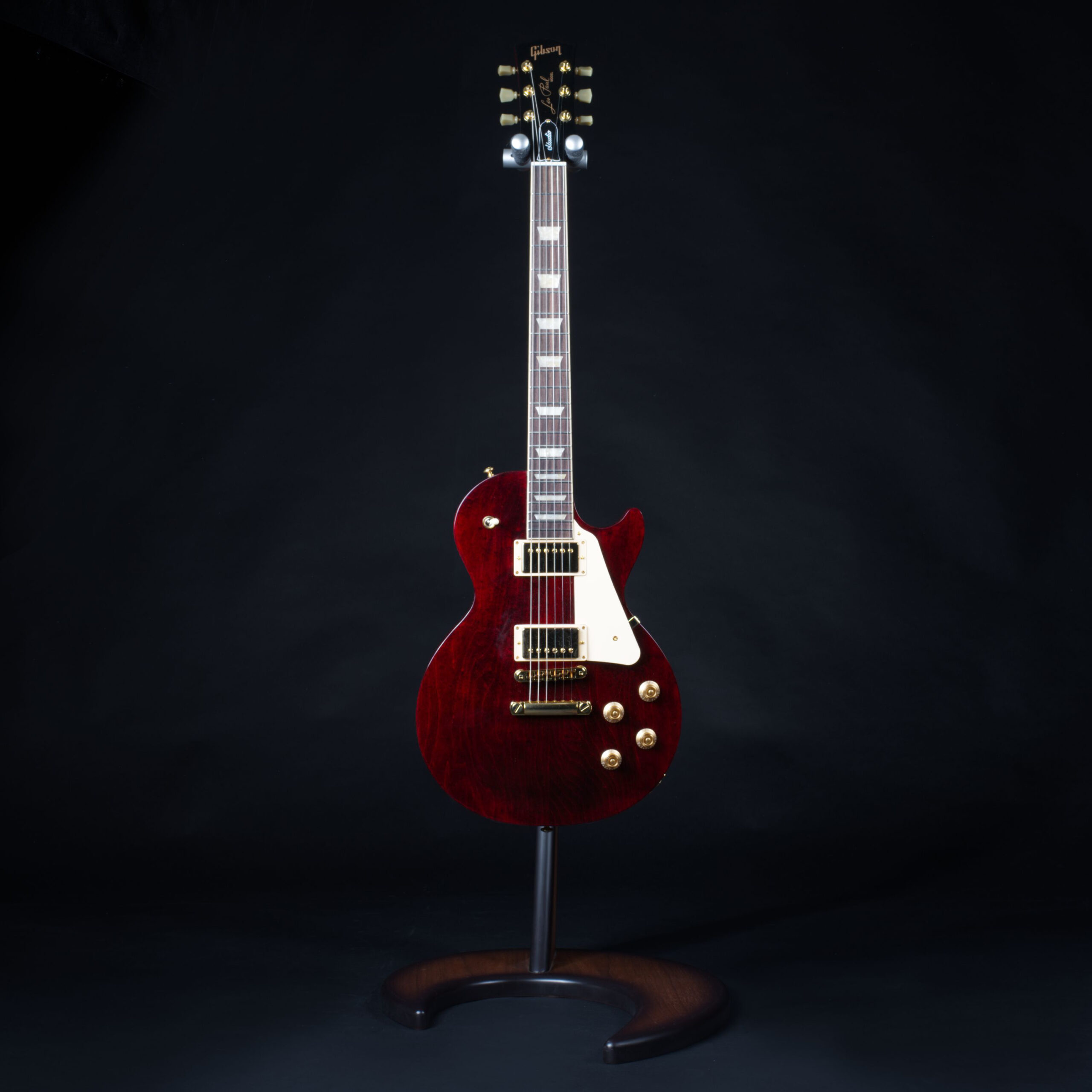 GIBSON Les Paul Studio Gold Hardware Wine Red-7