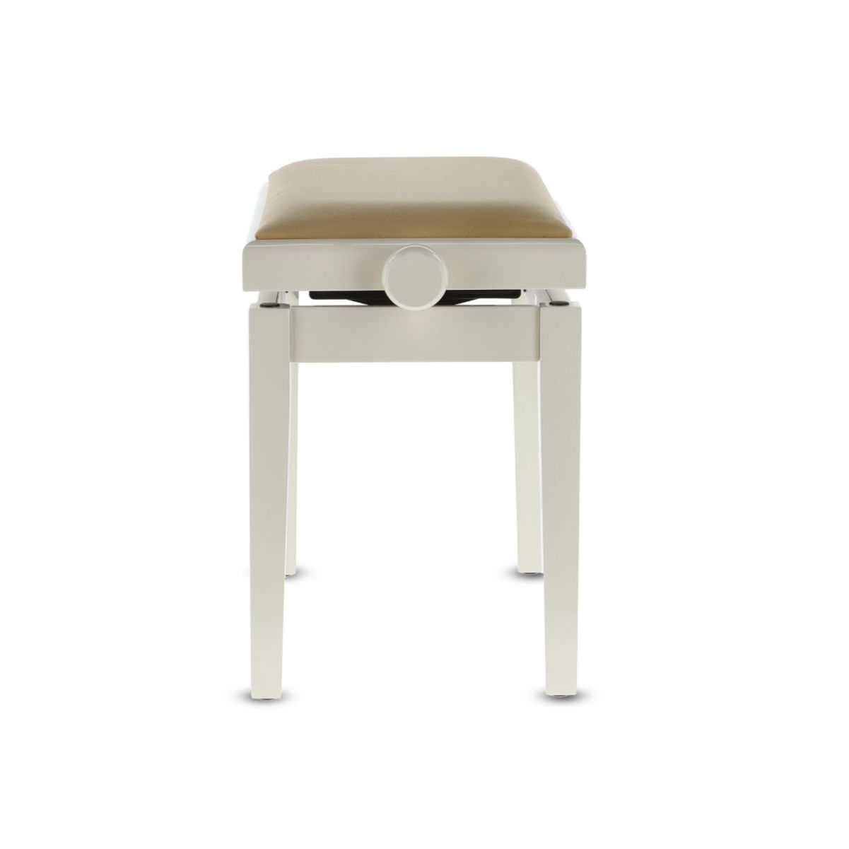KLAVIERBANK GEWA Elfenbein hochglanz Sitzbezug Beige-3