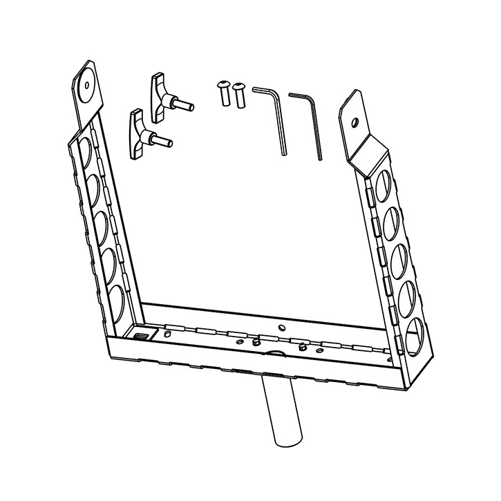 KV2 Audio ES1.0/ESD15 Vertical Bracket-1