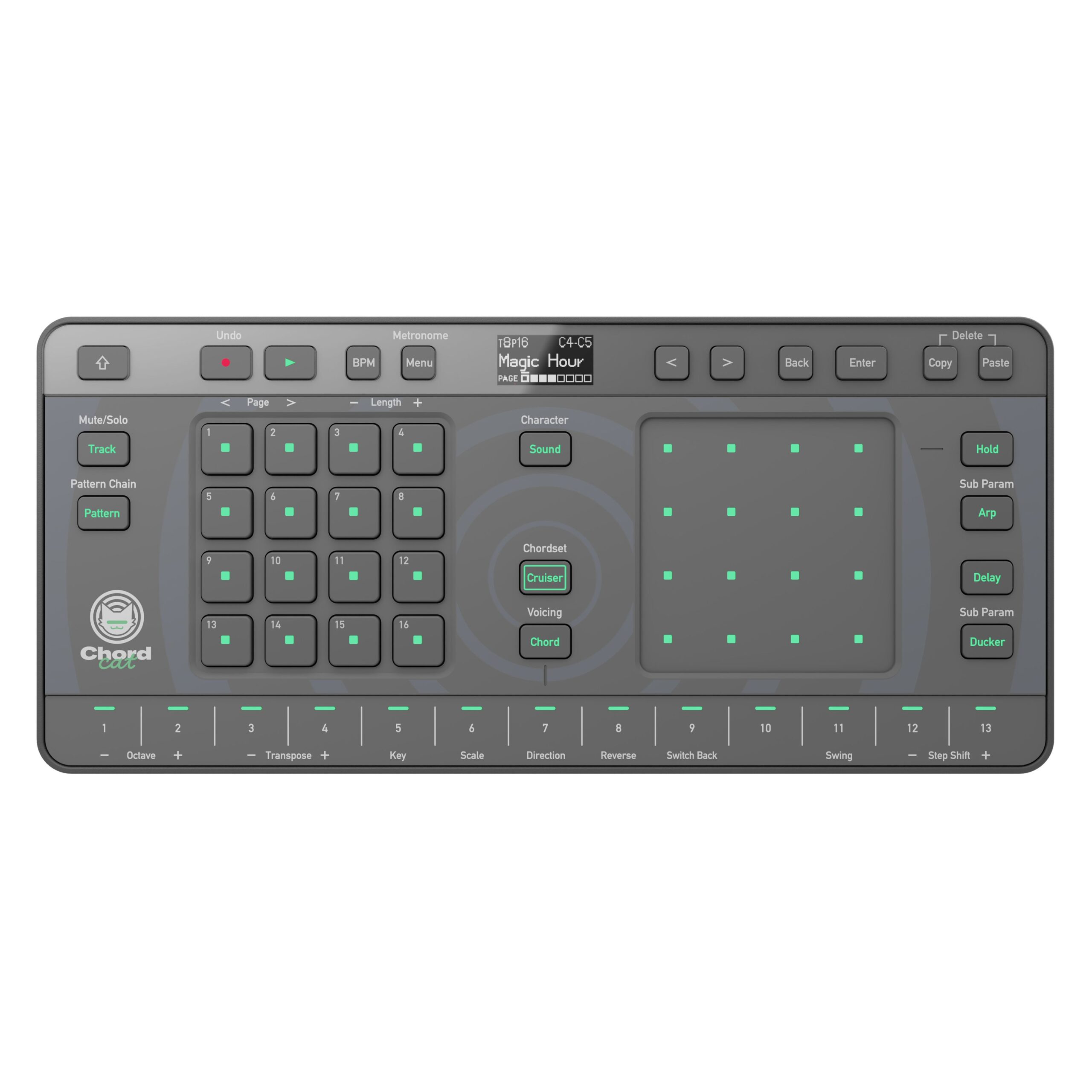 AlphaTheta CHORDCAT Groove-Box inkl. DJC-TAS1 Bag-1
