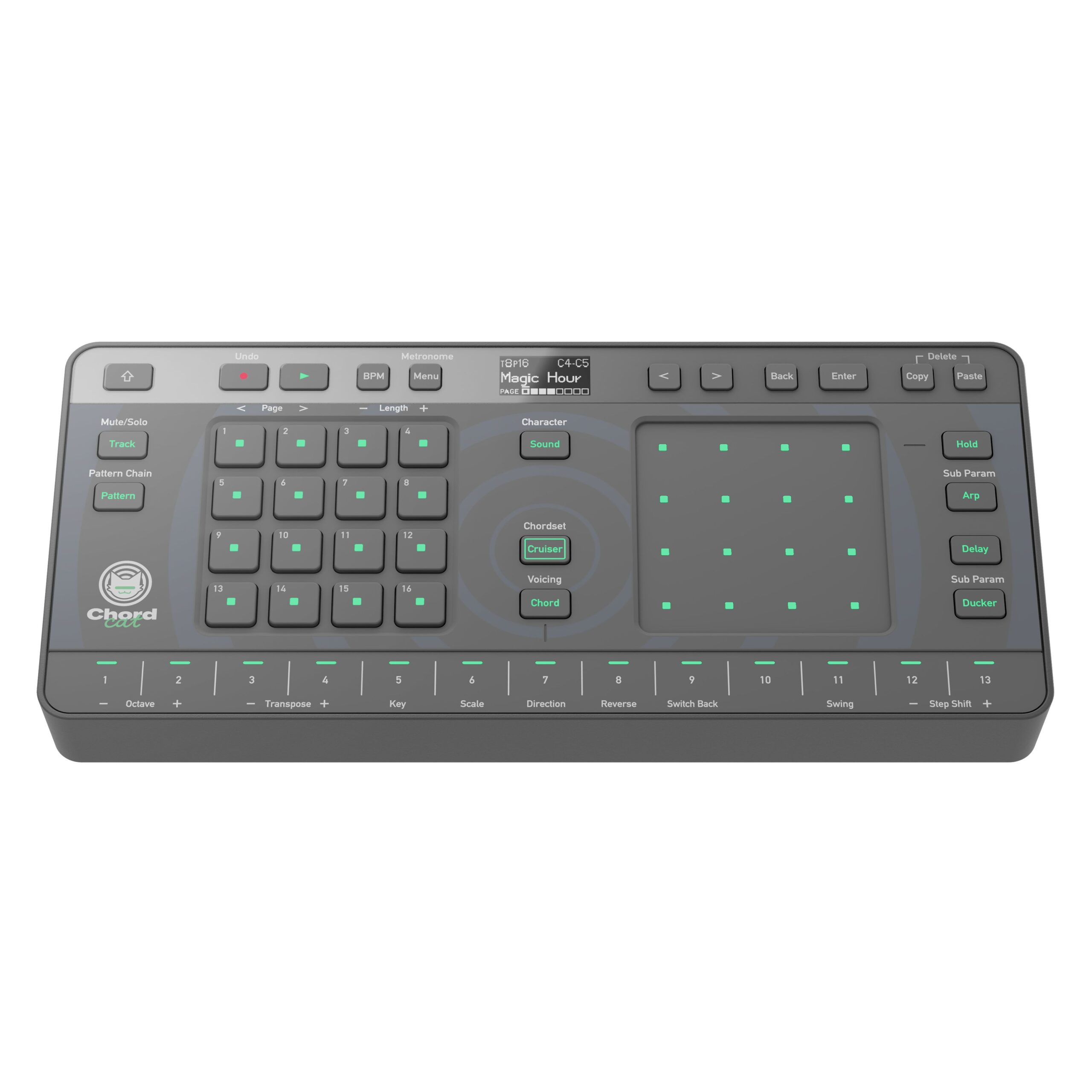 AlphaTheta CHORDCAT Groove-Box inkl. DJC-TAS1 Bag-2