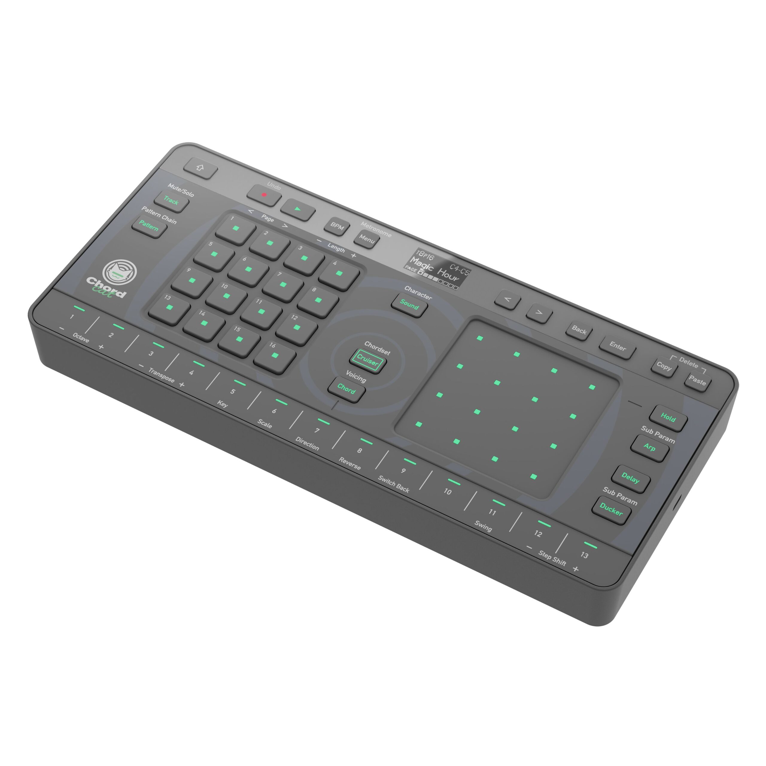 AlphaTheta CHORDCAT Groove-Box inkl. DJC-TAS1 Bag-3