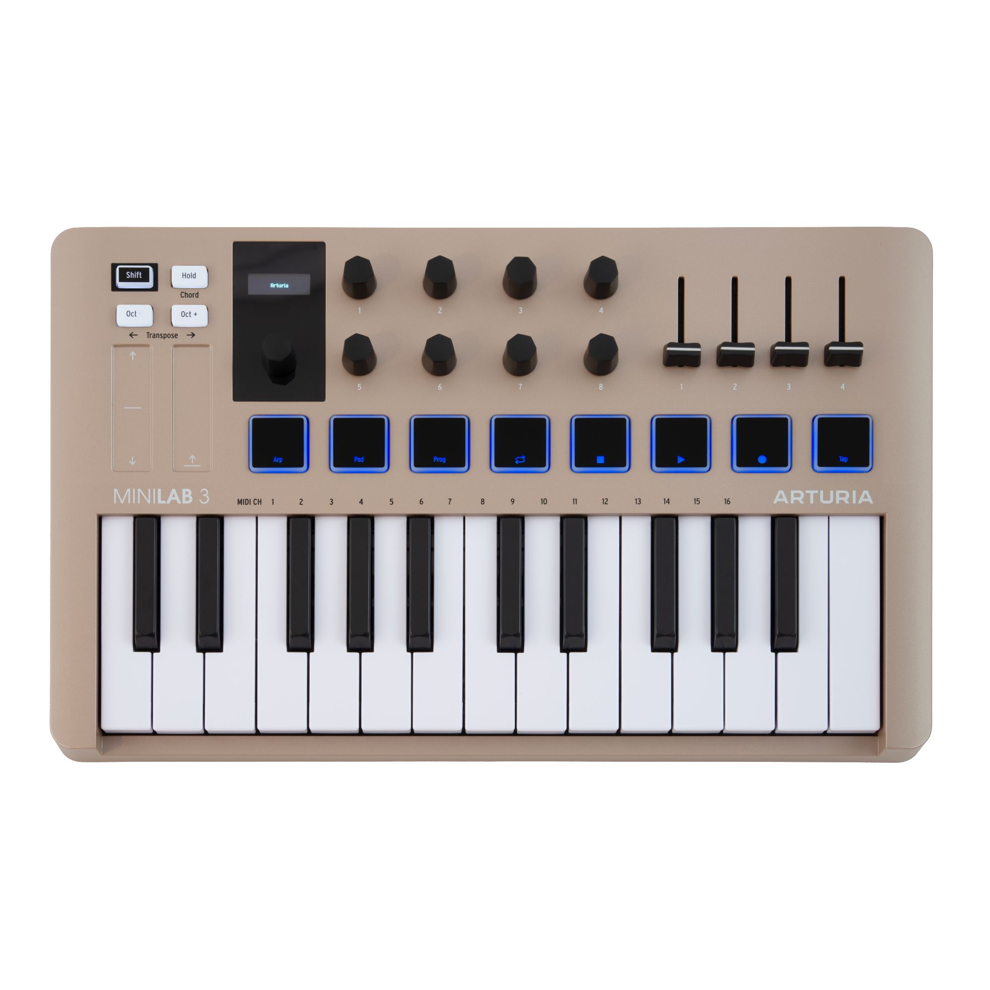 ARTURIA MiniLab 3 Champagne 25T-1