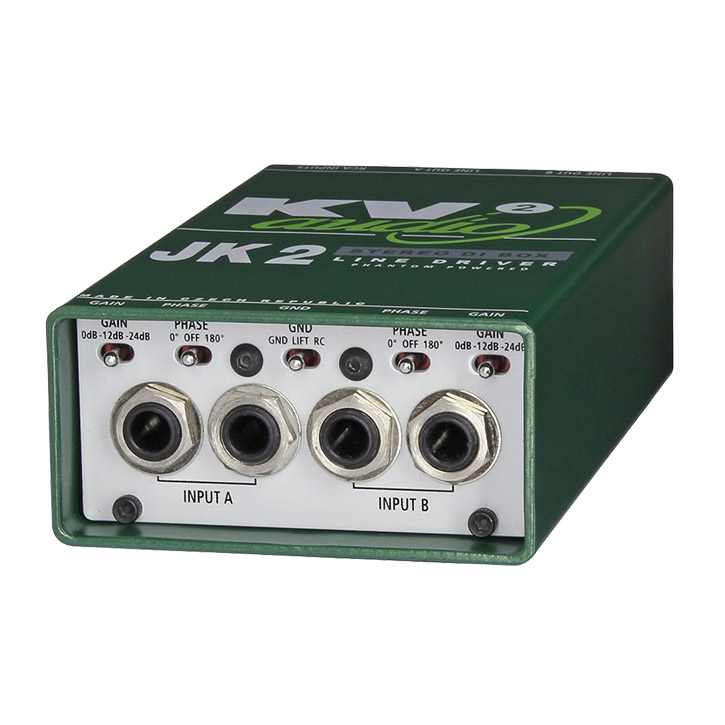 KV2 Audio JK2 aktive 2-Kanal DI Box-1
