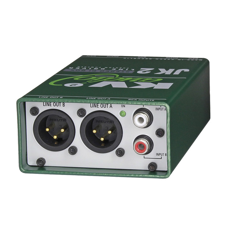 KV2 Audio JK2 aktive 2-Kanal DI Box-2