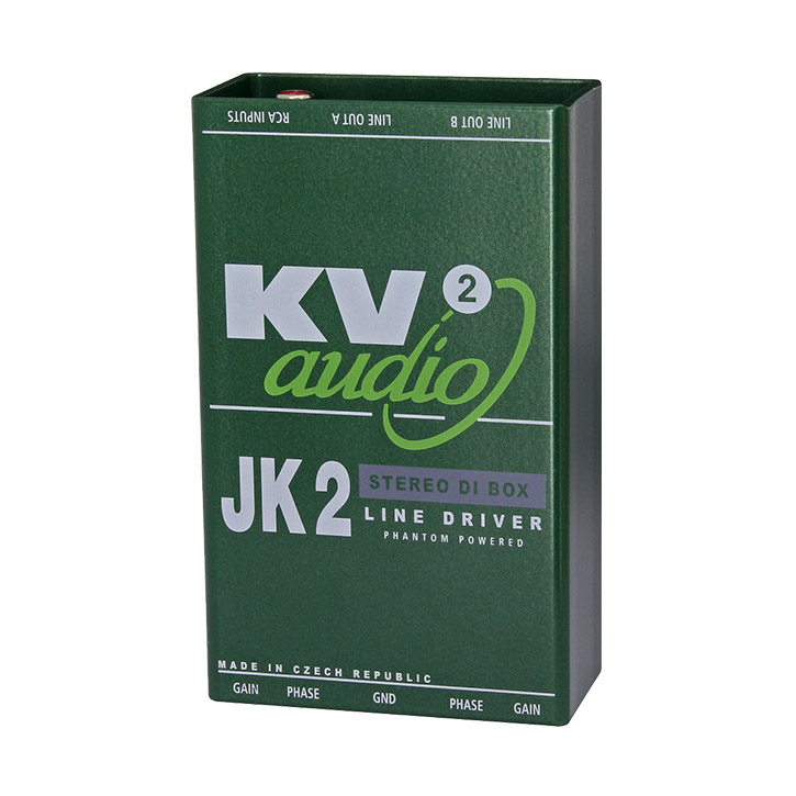 KV2 Audio JK2 aktive 2-Kanal DI Box-3