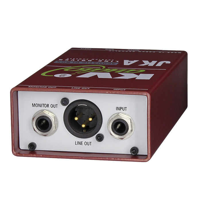 KV2 Audio JKA aktive Akustik DI-Box mit Notch-Filter-2