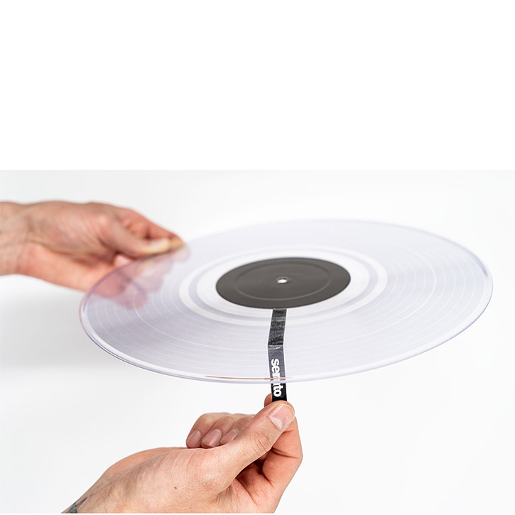 Serato 2x12" Sticker Lock Control Vinyl Pressung-3