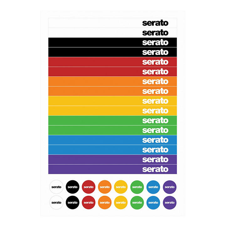 Serato 2x12" Sticker Lock Control Vinyl Pressung-5
