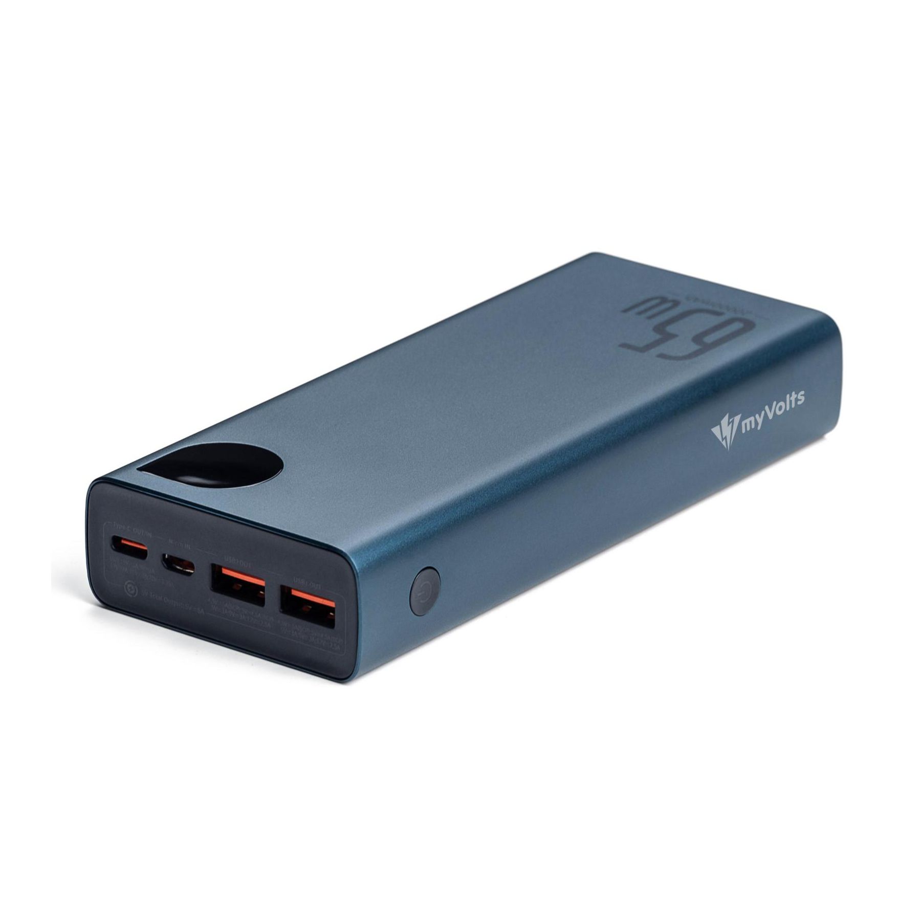 myVolts - PDPBN65 - Step Up - 65W PD Power Bank-1