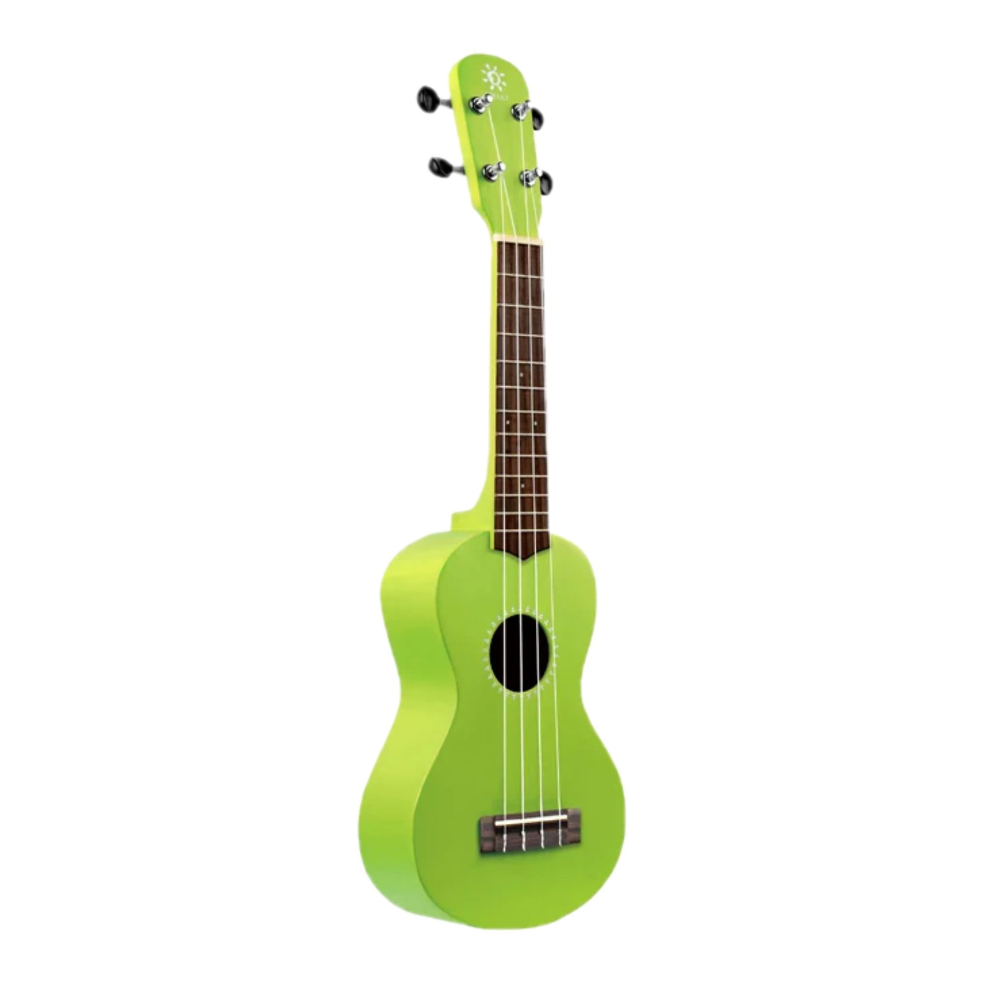 Ukulele Sopran Laluu Colors Green Matt-1