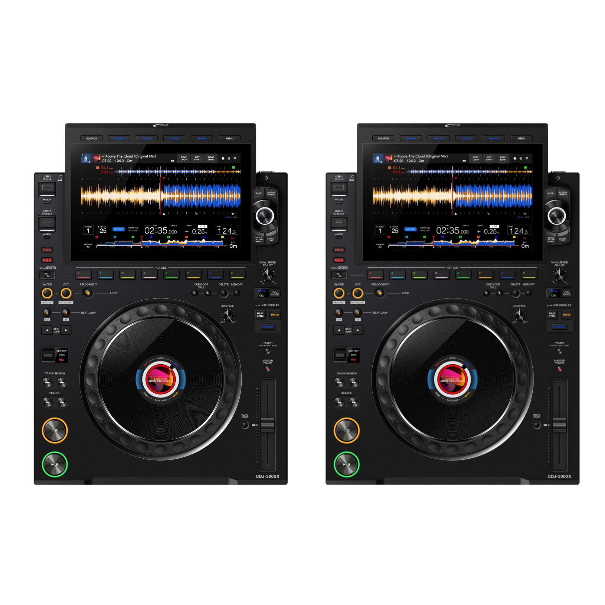 AlphaTheta CDJ-3000X Bundle-1