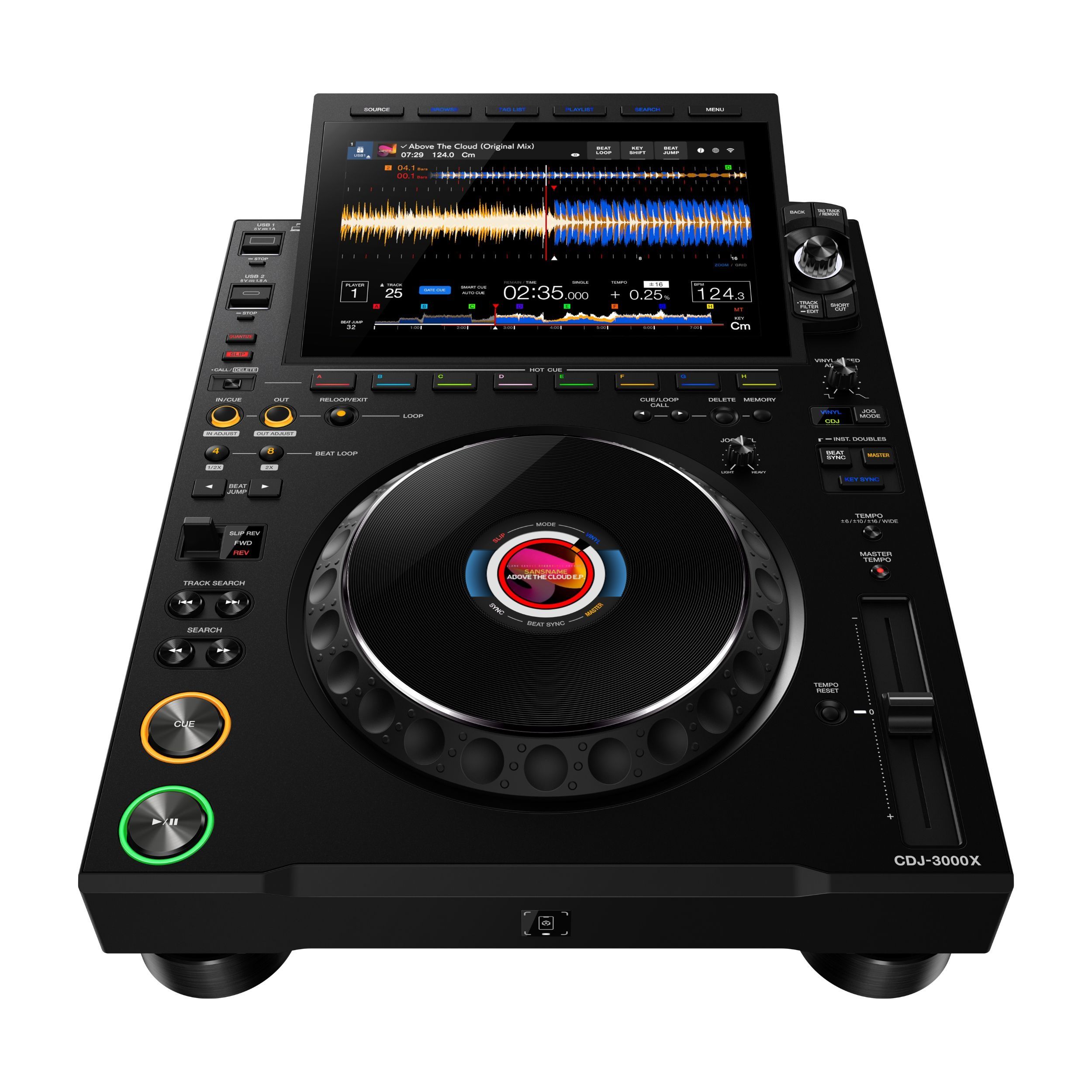 AlphaTheta CDJ-3000X Bundle-4