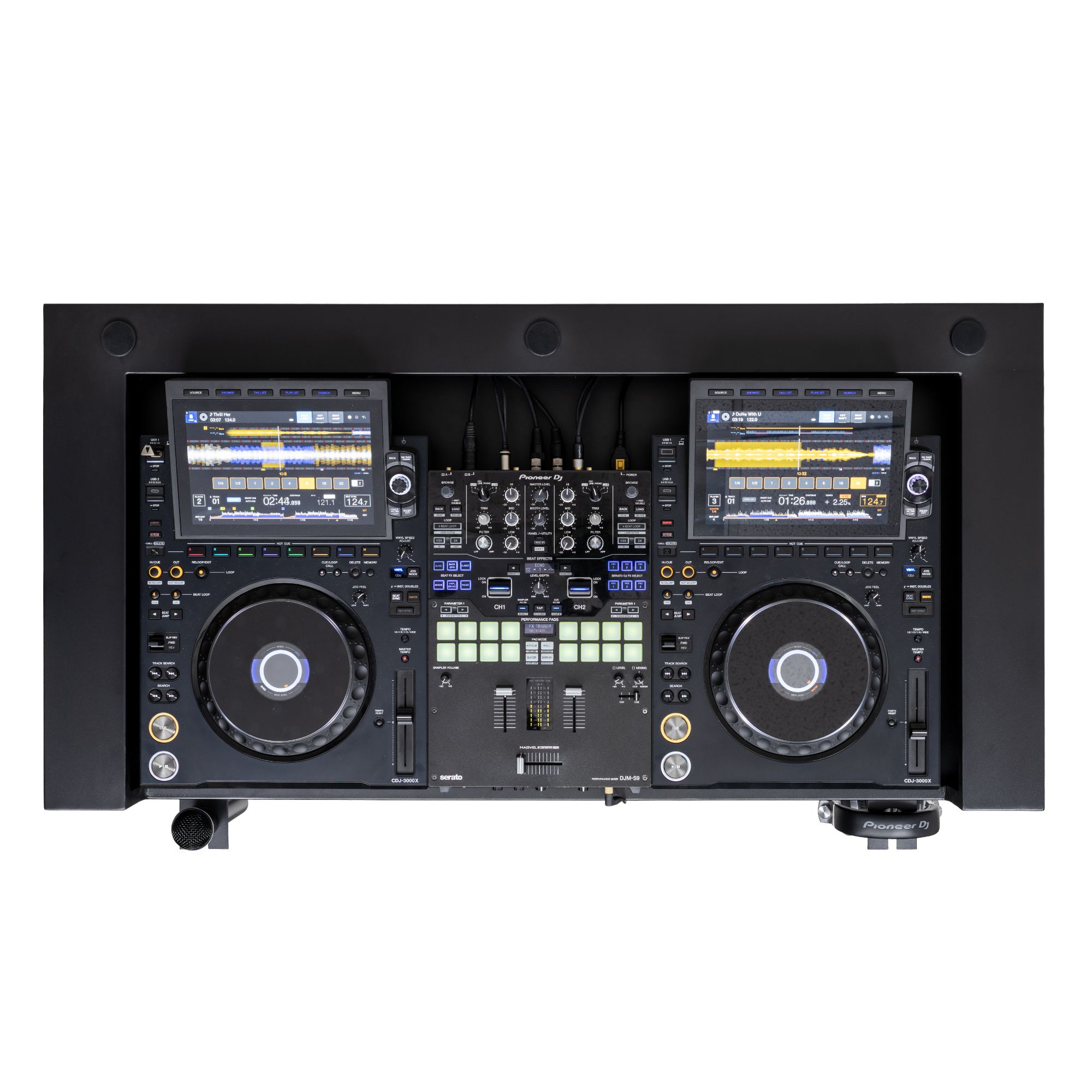 Headliner LA MALIBU PORTABLE DJ BOOTH Black -4