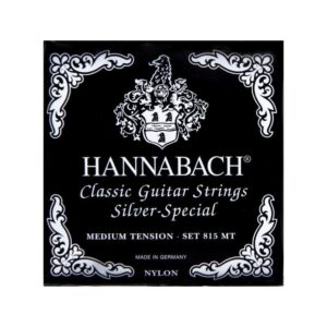 HANNABACH 815MT Schwarz Medium Tension 652.527