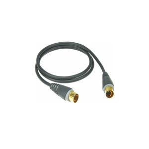 KLOTZ MID-030 MIDI-Kabel 3m DIN/DIN 5-p Gold