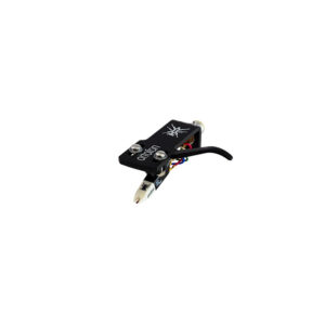 ORTOFON OM Qbert on printed black SH4 headshell