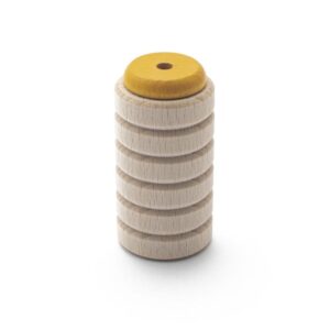 ROHEMA SCRAPY SHAKER GELB-GLÖCKCHEN
