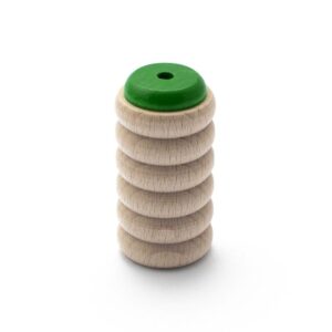 ROHEMA SCRAPY SHAKER GRÜN-GLÖCKCHEN