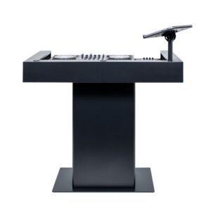 Headliner LA MALIBU PORTABLE DJ BOOTH Black <BR>