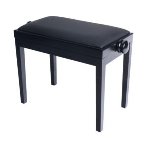 KLAVIERBANK DISCACCIATI Schwarz matt/vinyl